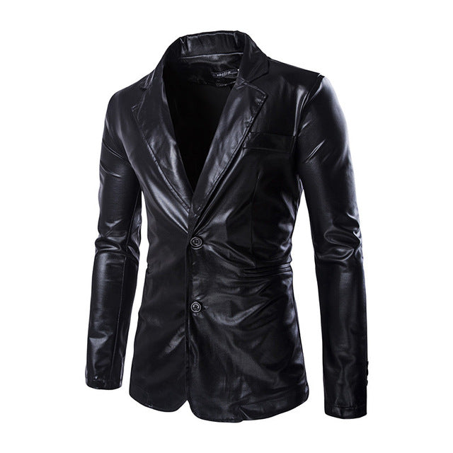 Pantalon y Chaqueta Dorada para Hombre Talla Plus